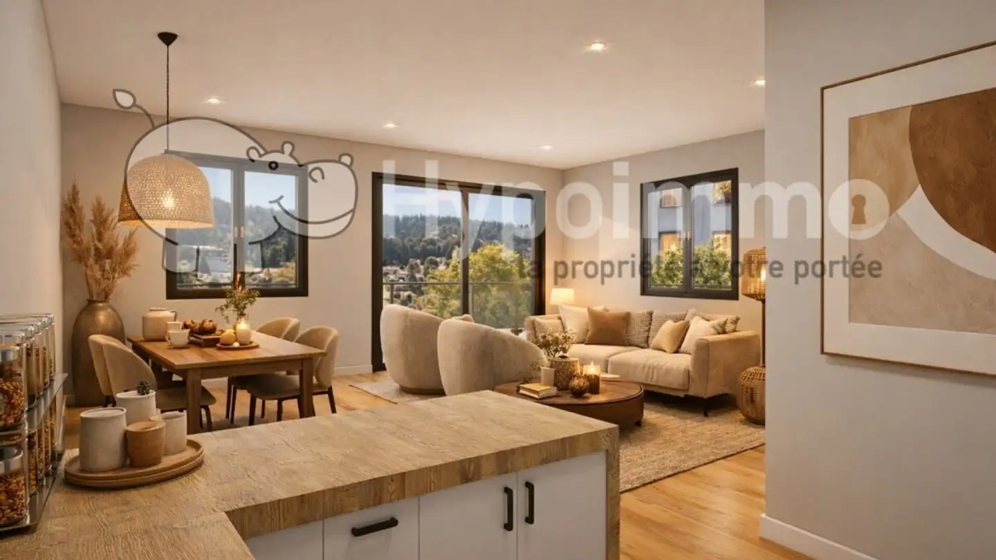 Appartement à vendre - Rue Georges-Perrenoud 34, 2400 Le Locle
