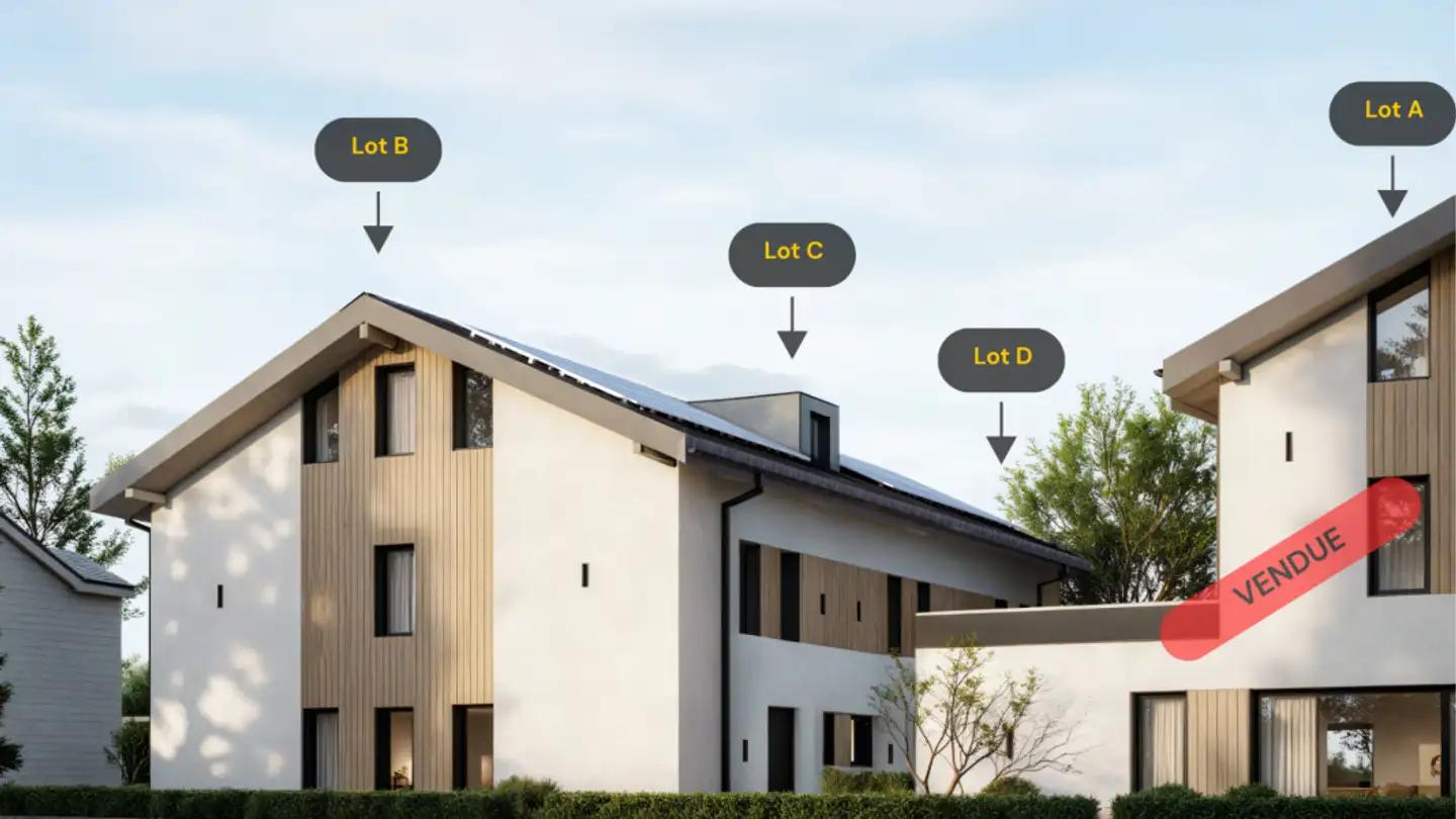 Casa a schiera in vendita - Route De Villaz, 1690 Lussy FR