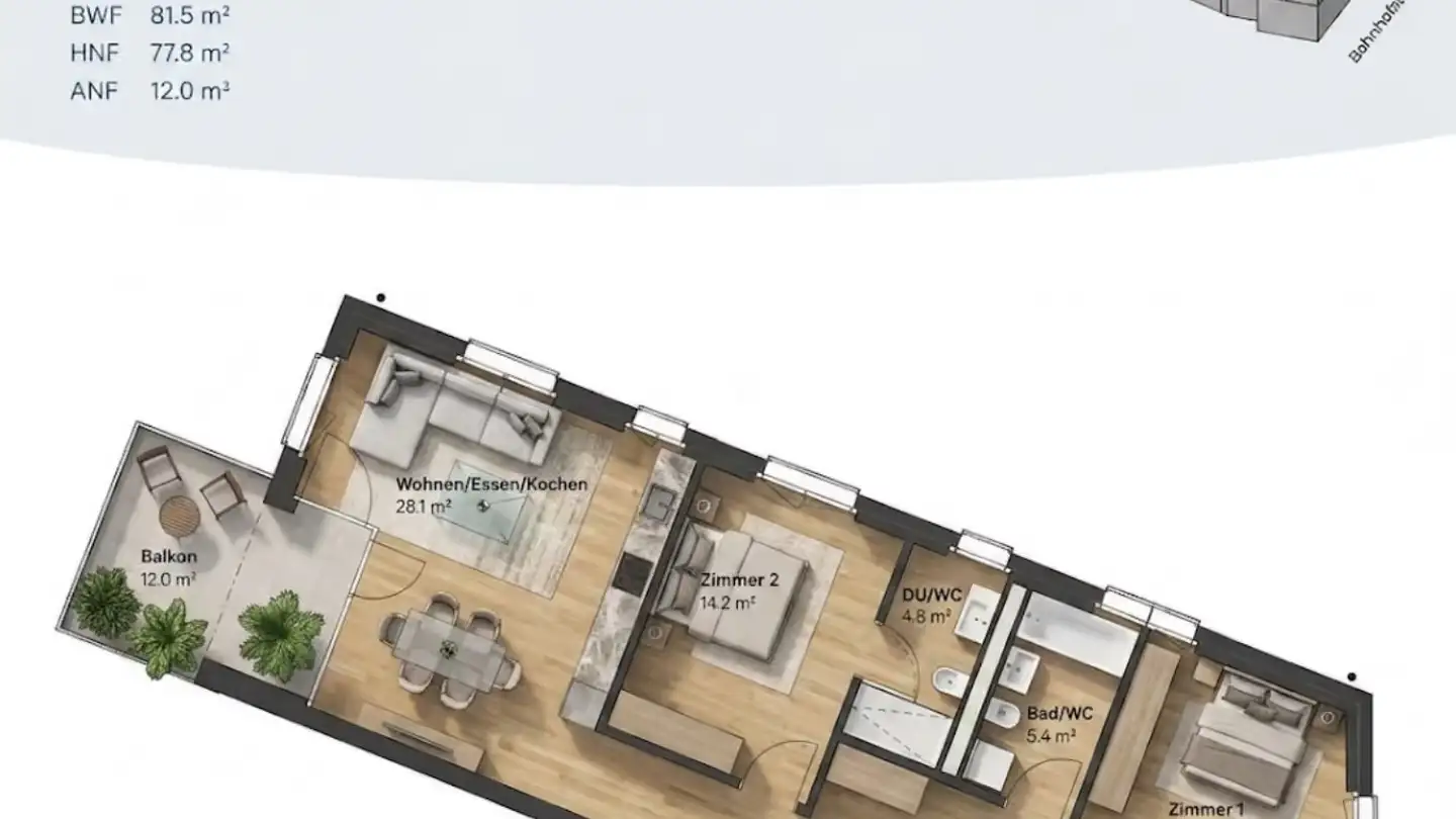 Appartamento in vendita - Bahnhofstrasse 275, 8623 Wetzikon ZH - Foto 3