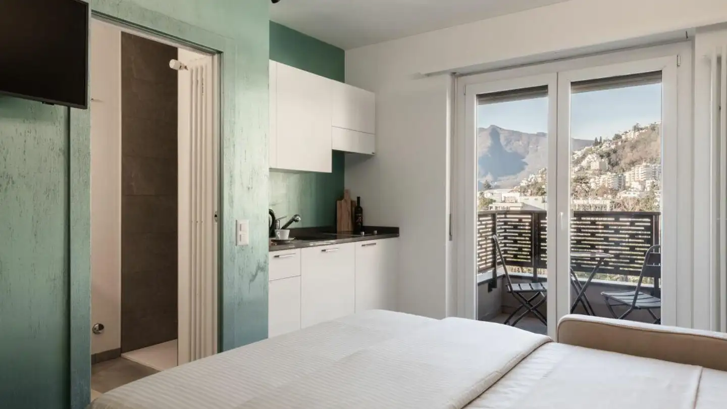 Appartement à louer - Via Sarah Morley 4, 6600 Muralto
