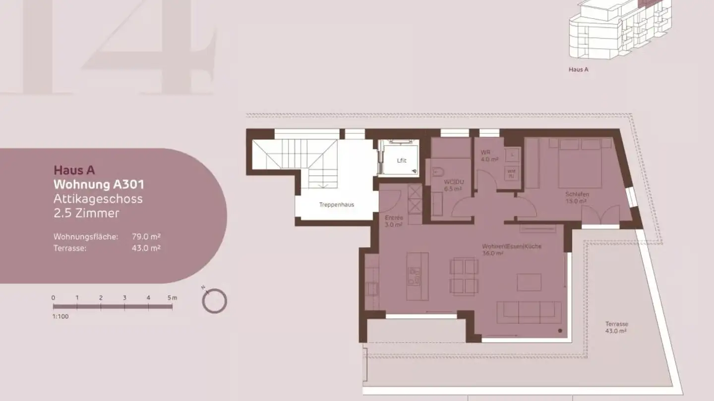 Appartamento in vendita - Landstrasse 15, 5417 Untersiggenthal - Foto 3