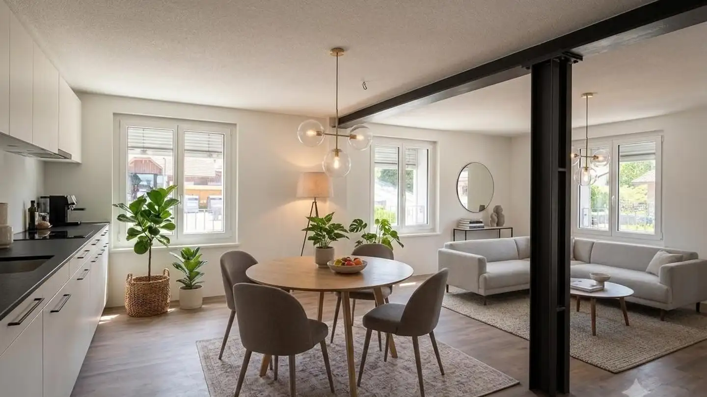 Wohnung mieten - Krosenrain 17, 3283 Kallnach - Foto 4