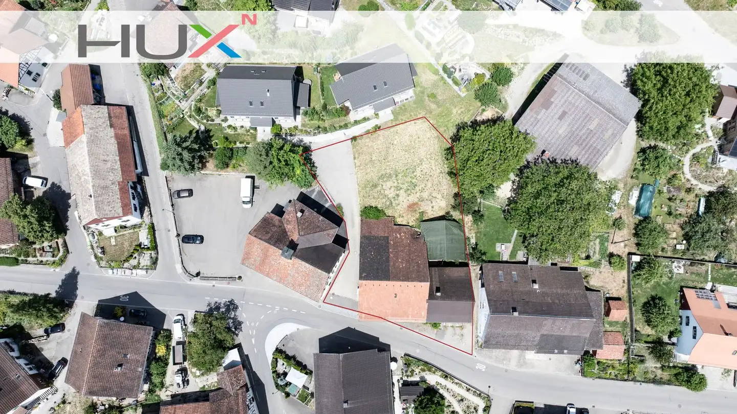 Constructible plot for sale - Dorfstrasse 58, 8454 Buchberg