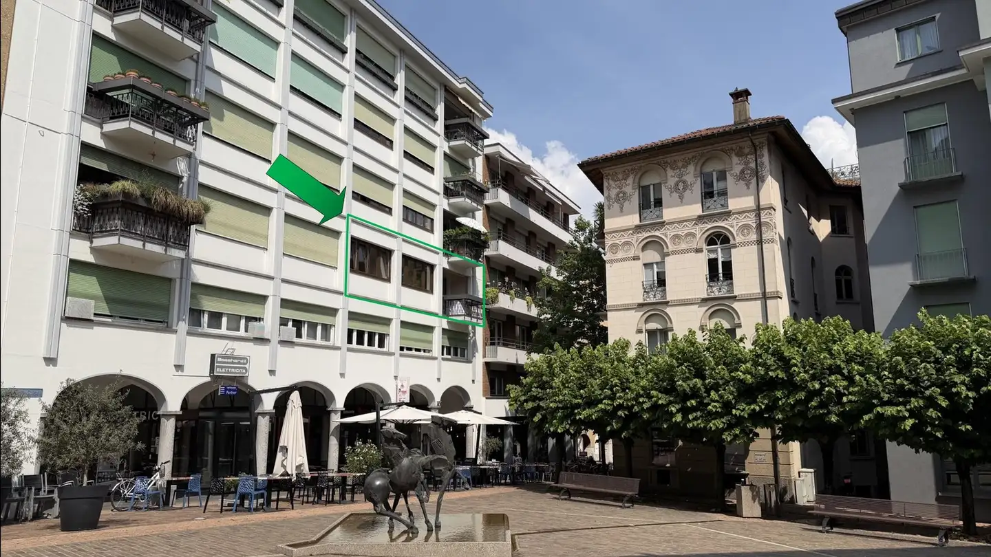 Appartement à louer - Via Generale Guisan 16, 6900 Paradiso - Photo 2