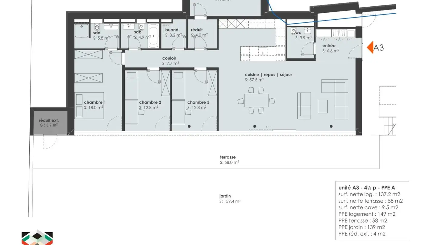Appartement à louer - Route Du Brel, 2068 Hauterive NE - Photo 3