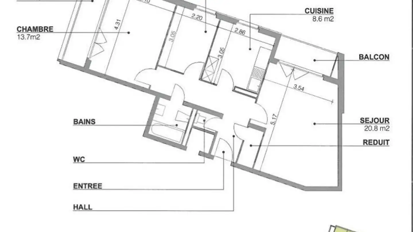 Appartamento in affitto - Rue Du Grand-Pré 53, 1202 Genève - Foto 2