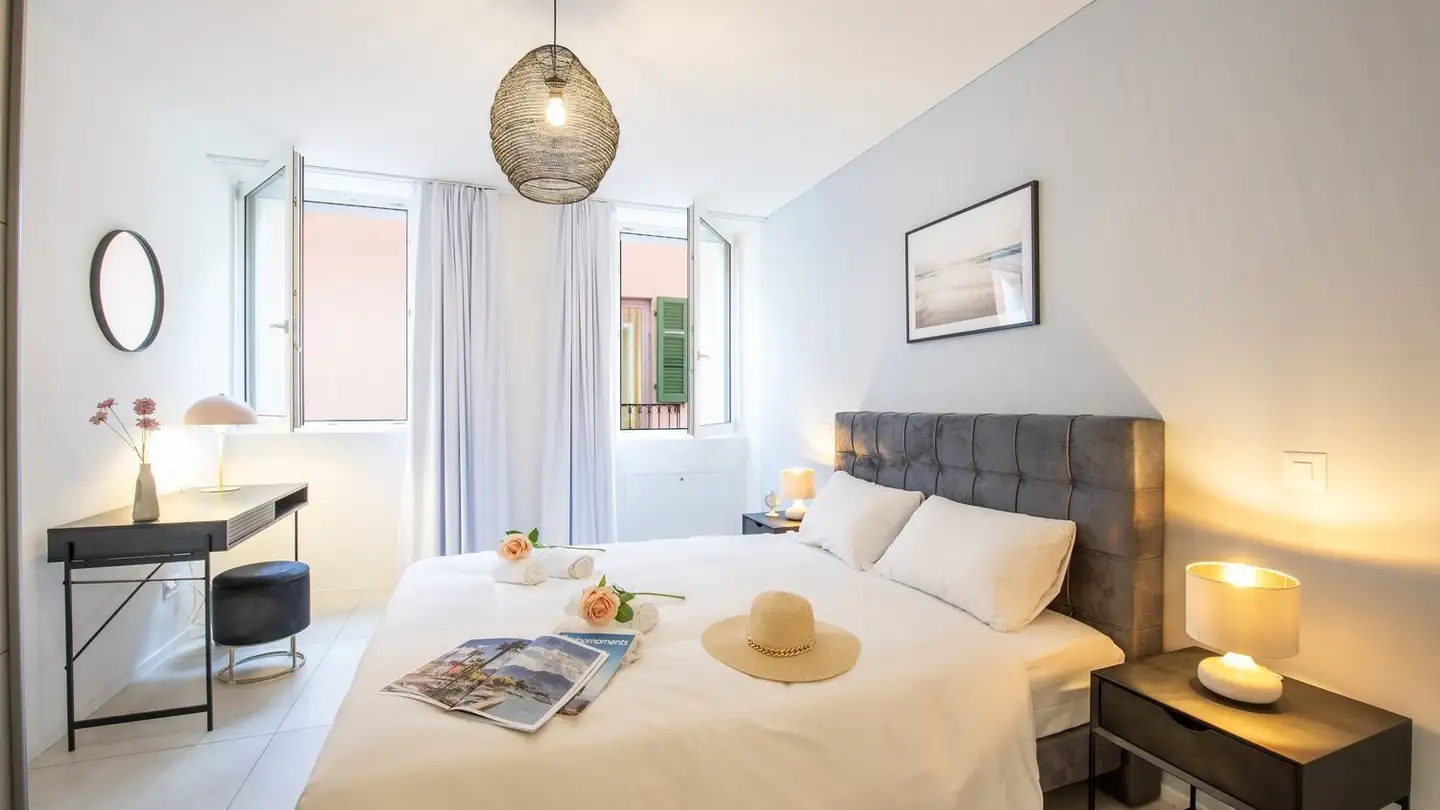 Appartement meublé à louer - Via Beato Pietro Berno 15, 6612 Ascona