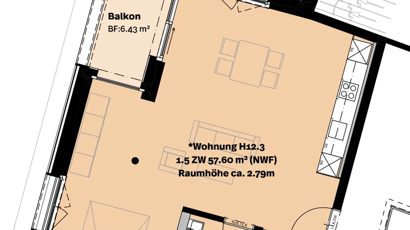 Appartamento in affitto - Haldenweg, 8620 Wetzikon ZH - Foto 4