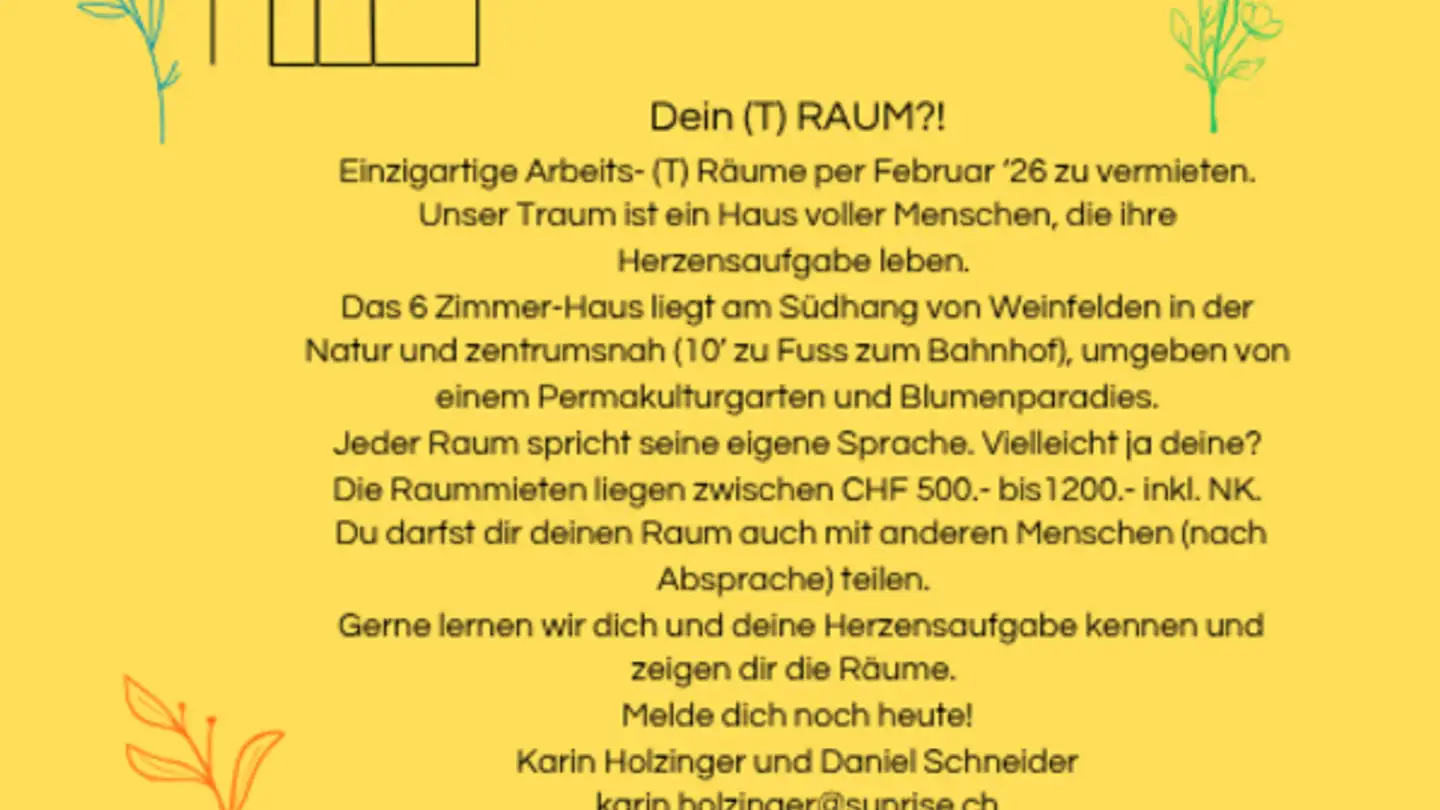 Arztpraxis mieten - Schnellerstrasse 2, 8570 Weinfelden