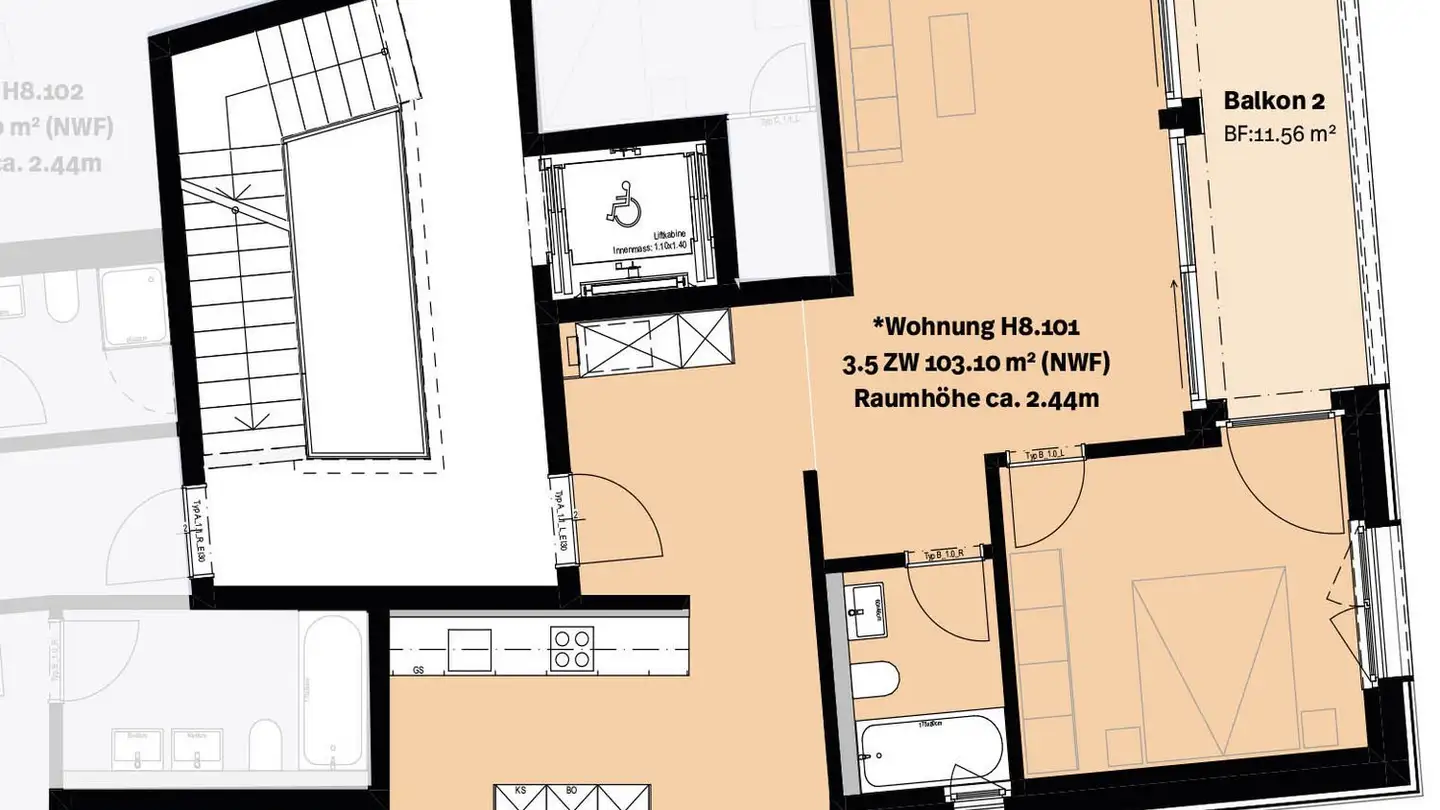 Appartement à louer - Haldenweg, 8620 Wetzikon ZH - Photo 4