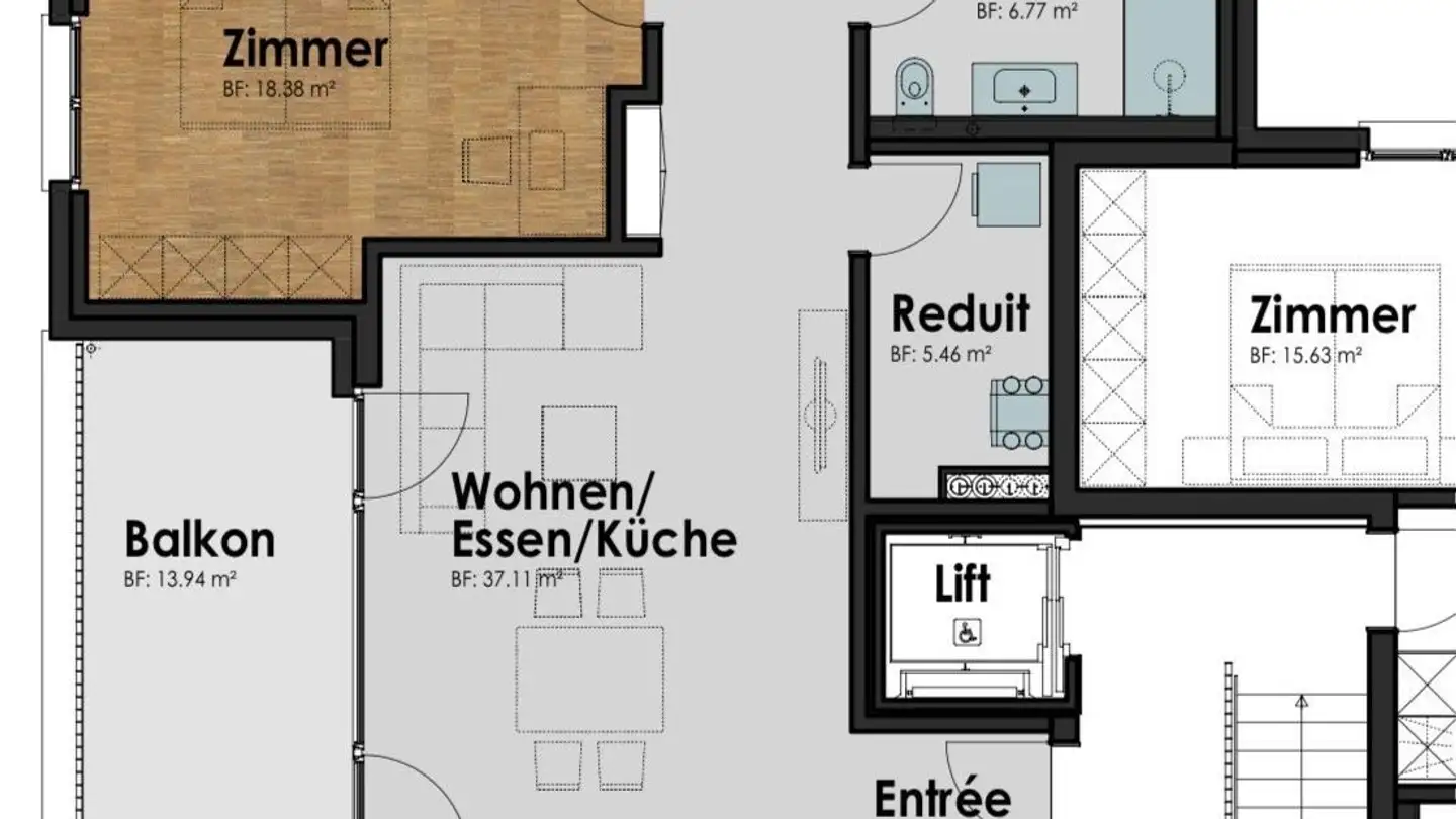 Apartment for sale - Zentralstrasse, 5623 Boswil - Photo 4