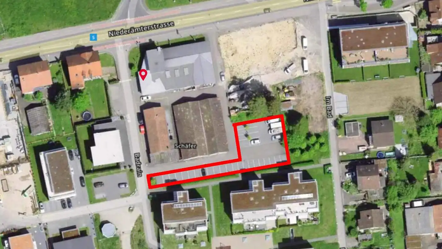 Place de parking extérieure à louer - Niederämterstrasse 20, 4657 Dulliken