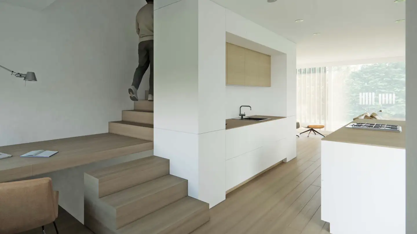 Maison en terrasse à vendre - Route De La Chenaletta 4, 1566 St-Aubin FR - Photo 3