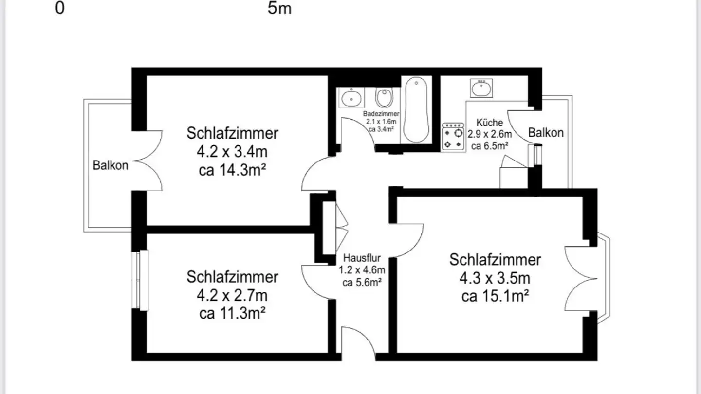 Appartement à louer - Ahornstrasse 10, 6003 Luzern - Photo 2