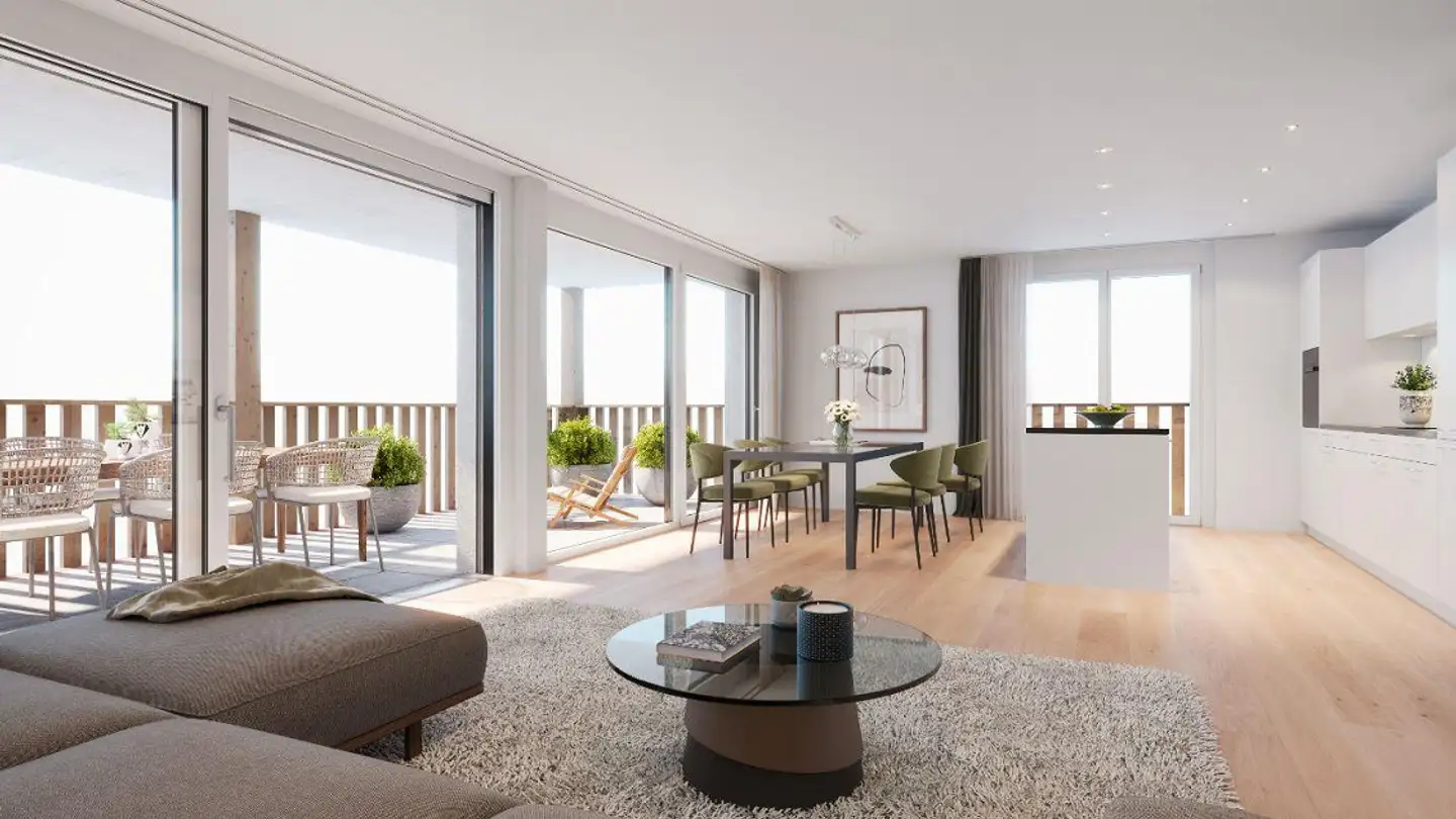 Apartment for rent - Hofmattenweg 3, 4914 Roggwil BE - Photo 2