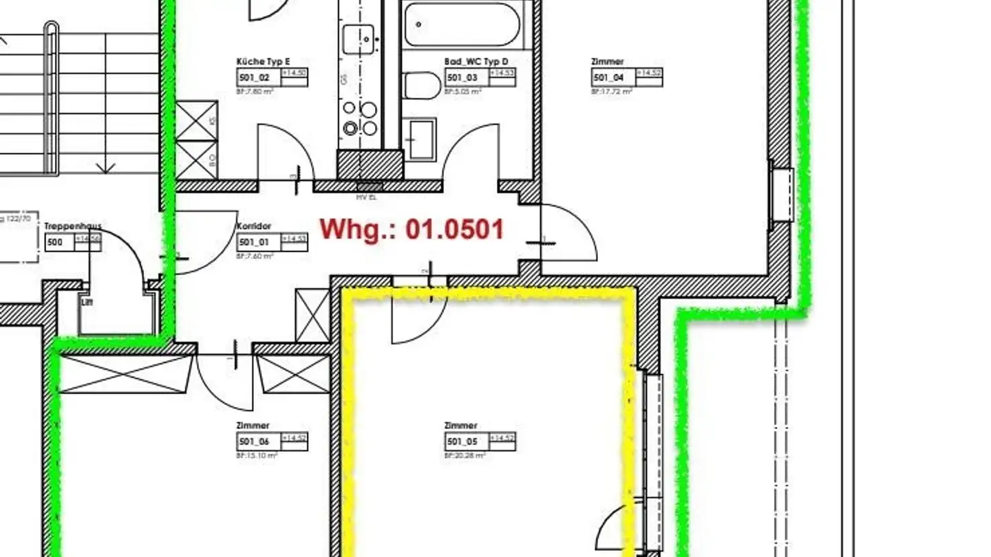 Zimmer mieten - Schaffhauserstrasse 30, 8006 Zürich - Foto 2