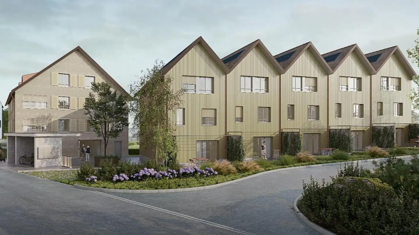 Maison en terrasse à louer - Hinterdorfstrasse 3, 5525 Fischbach-Göslikon