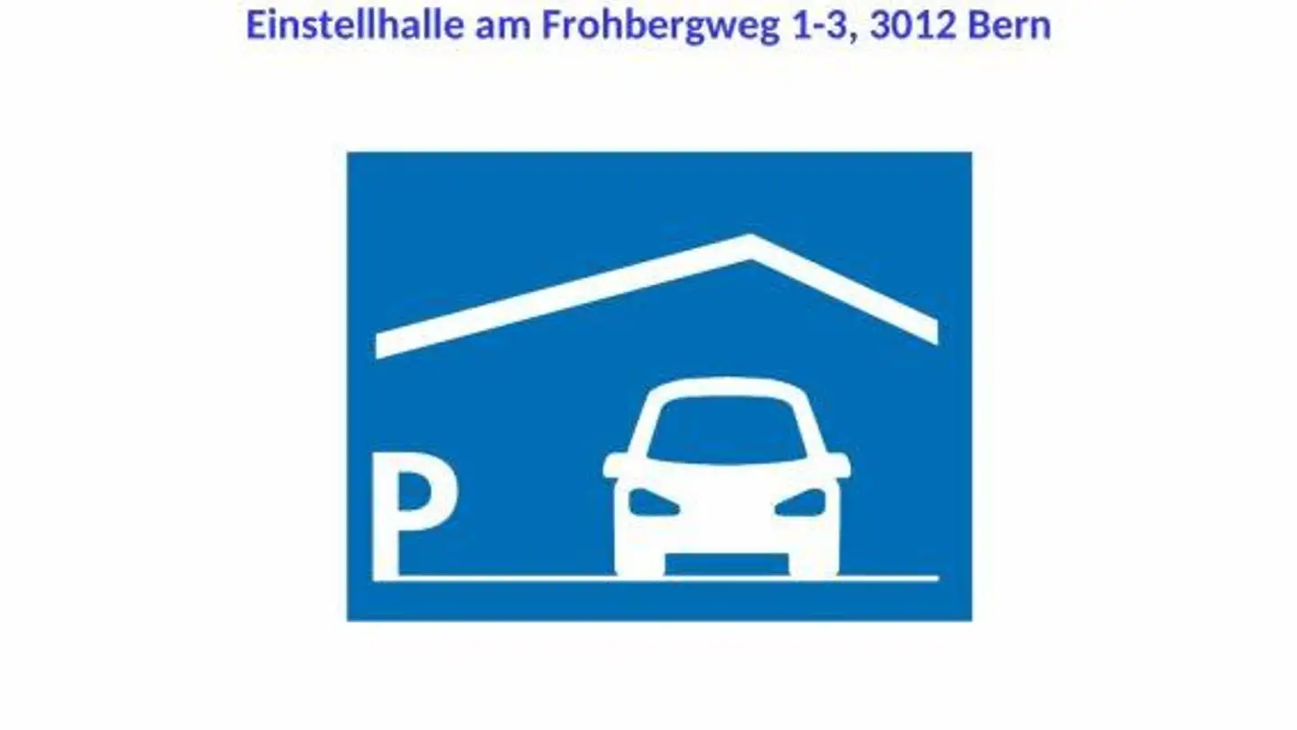 Place de parking souterraine à louer - Frohbergweg 1, 3012 Bern