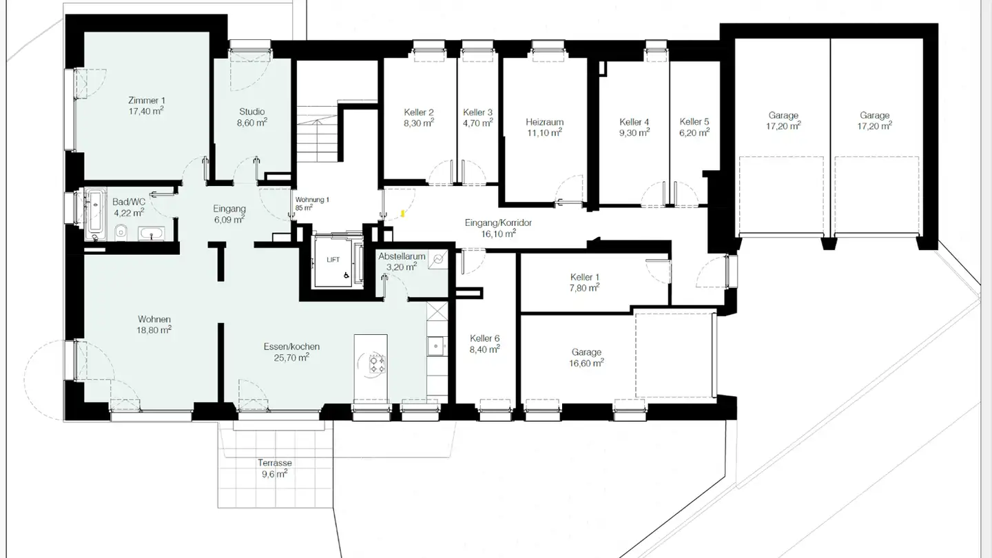 Appartement en terrasse à louer - Dolderstrasse 88, 8032 Zürich - Photo 3