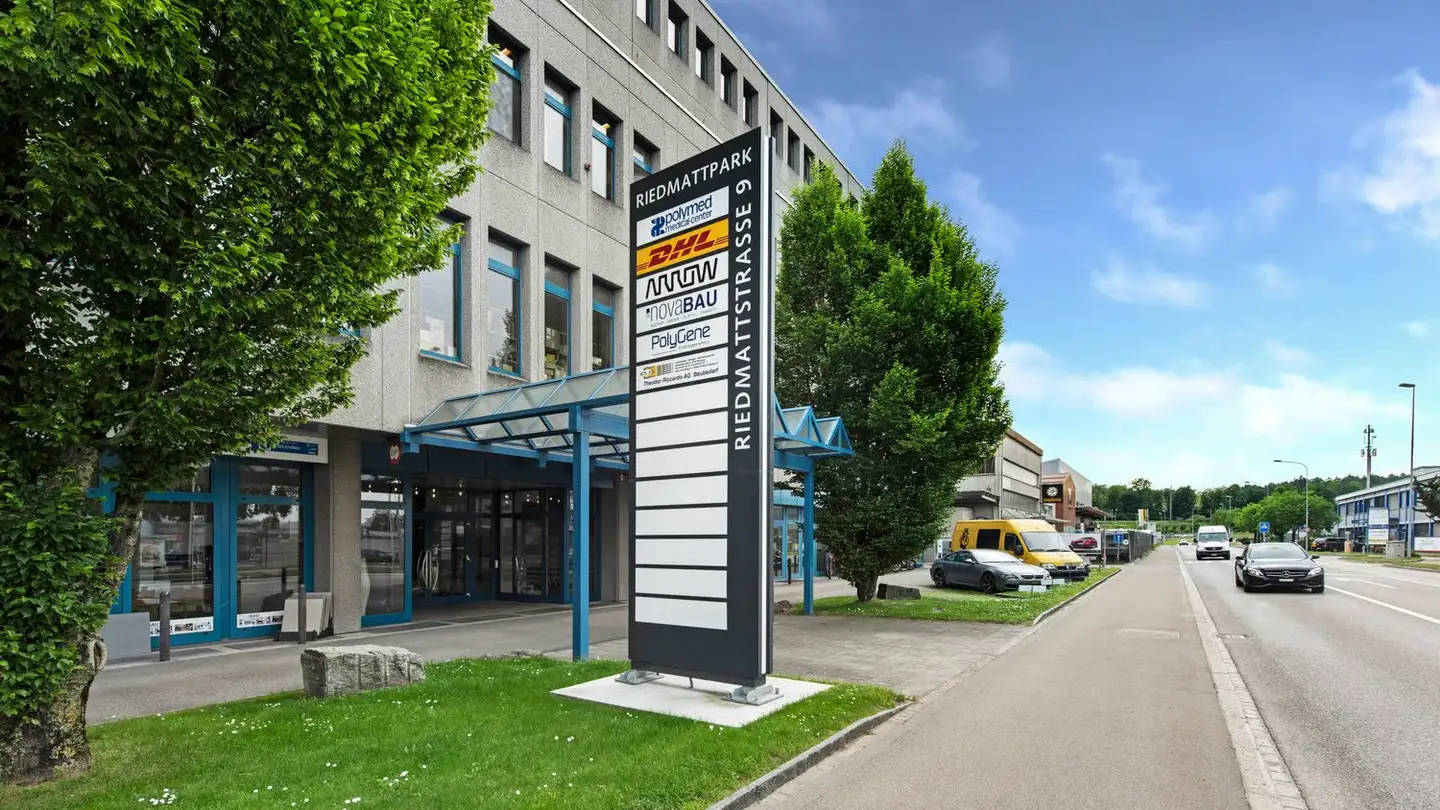 Geschäft mieten - Riedmattstrasse 9, 8153 Rümlang
