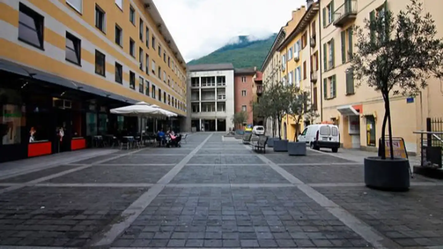Appartement à louer - Piazza Giuseppe Buffi 2, 6500 Bellinzona