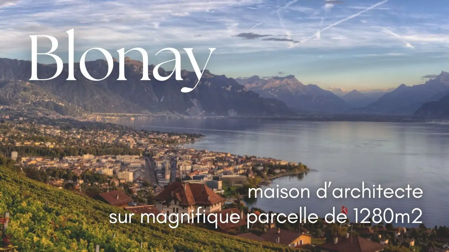 Einfamilienhaus kaufen - 1807 Blonay