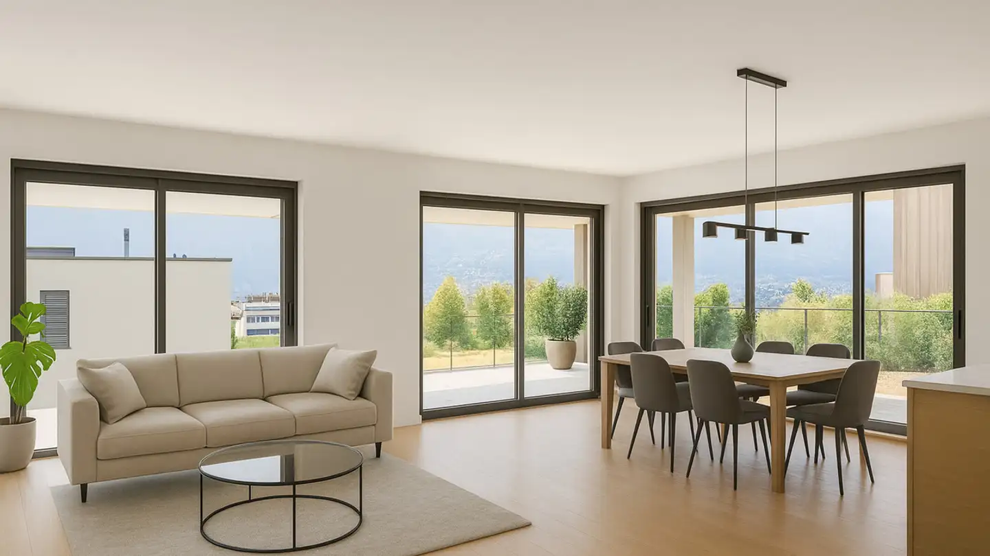 Einfamilienhaus kaufen - 1971 Grimisuat