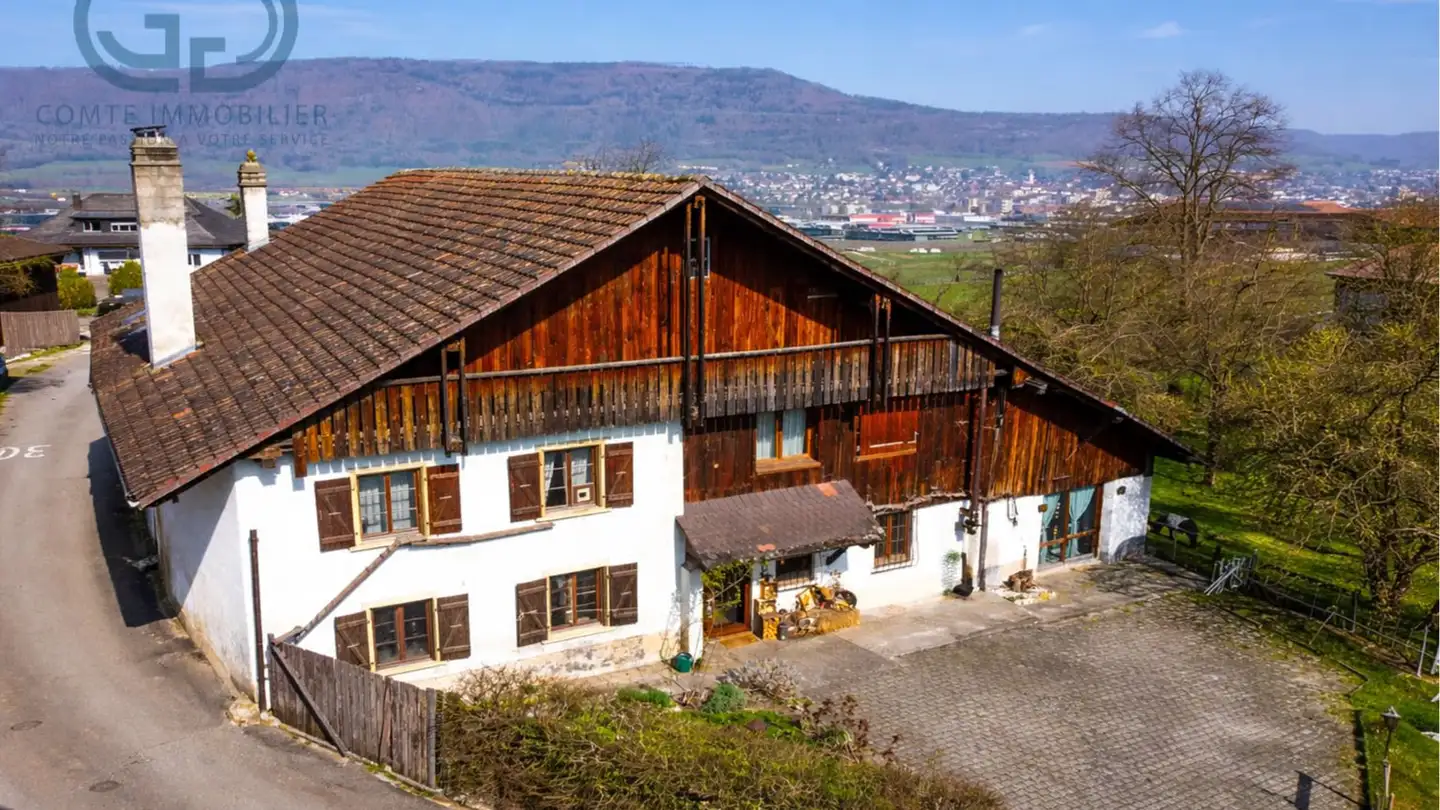 Maison individuelle à vendre - Rue Rière L'oeuchatte, 2842 Rossemaison - Photo 2