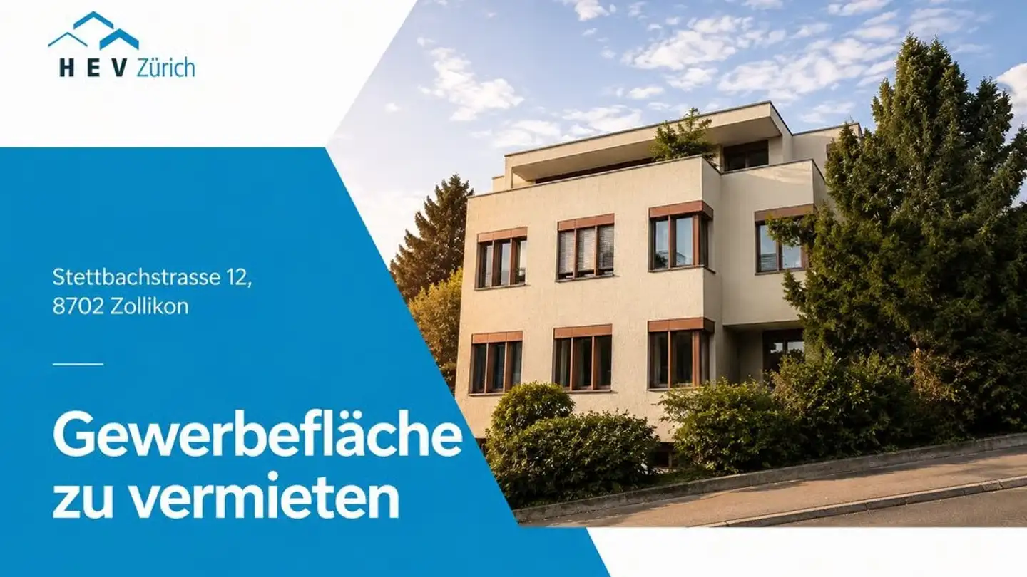 Gewerbe mieten - Stettbachstrasse 12, 8702 Zollikon