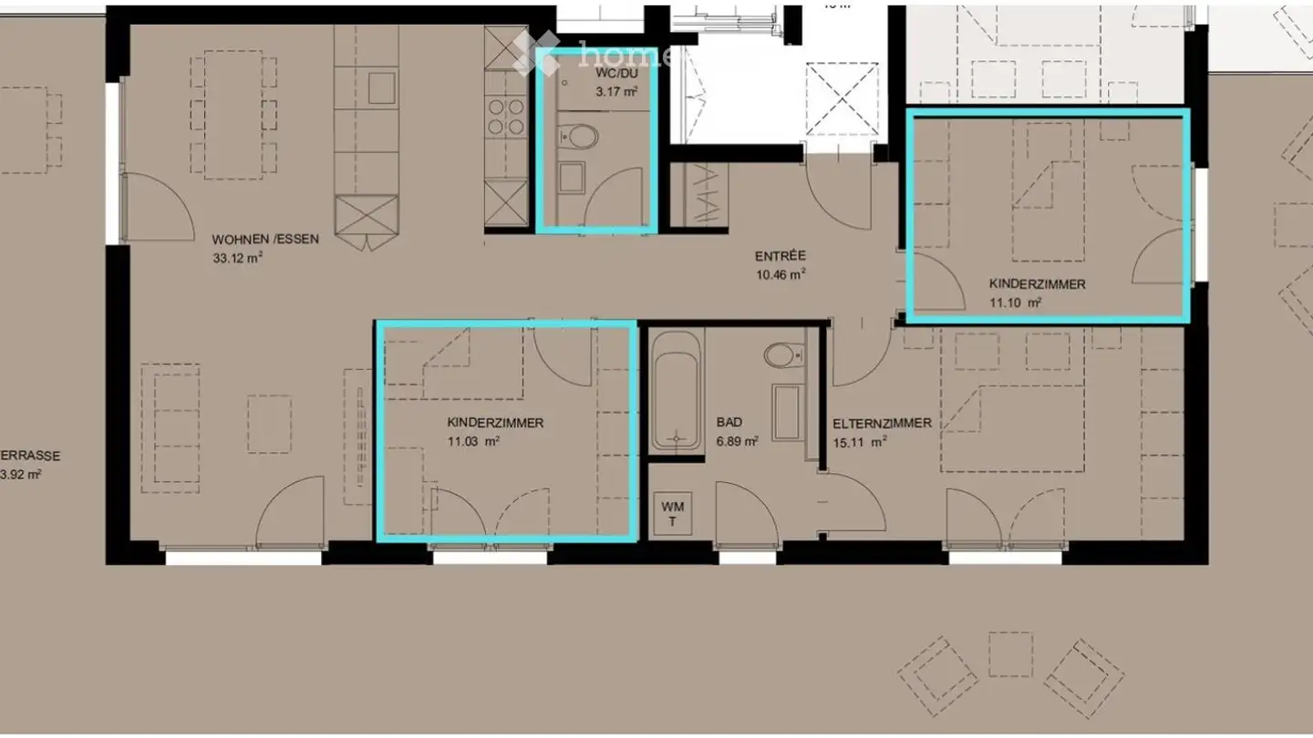 Zimmer mieten - 3902 Glis