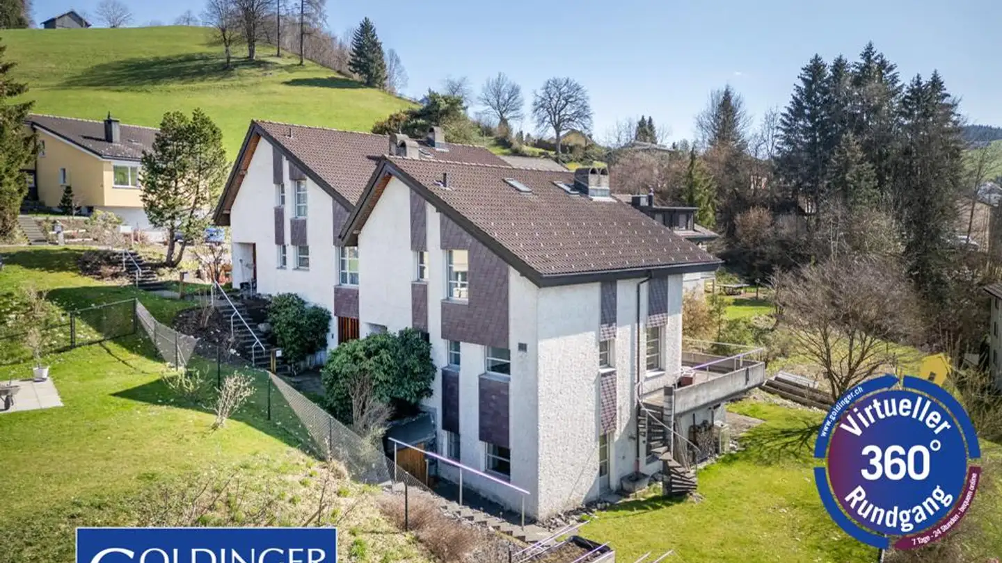 Doppelhaushälfte kaufen - Lederbach 14a, 9100 Herisau