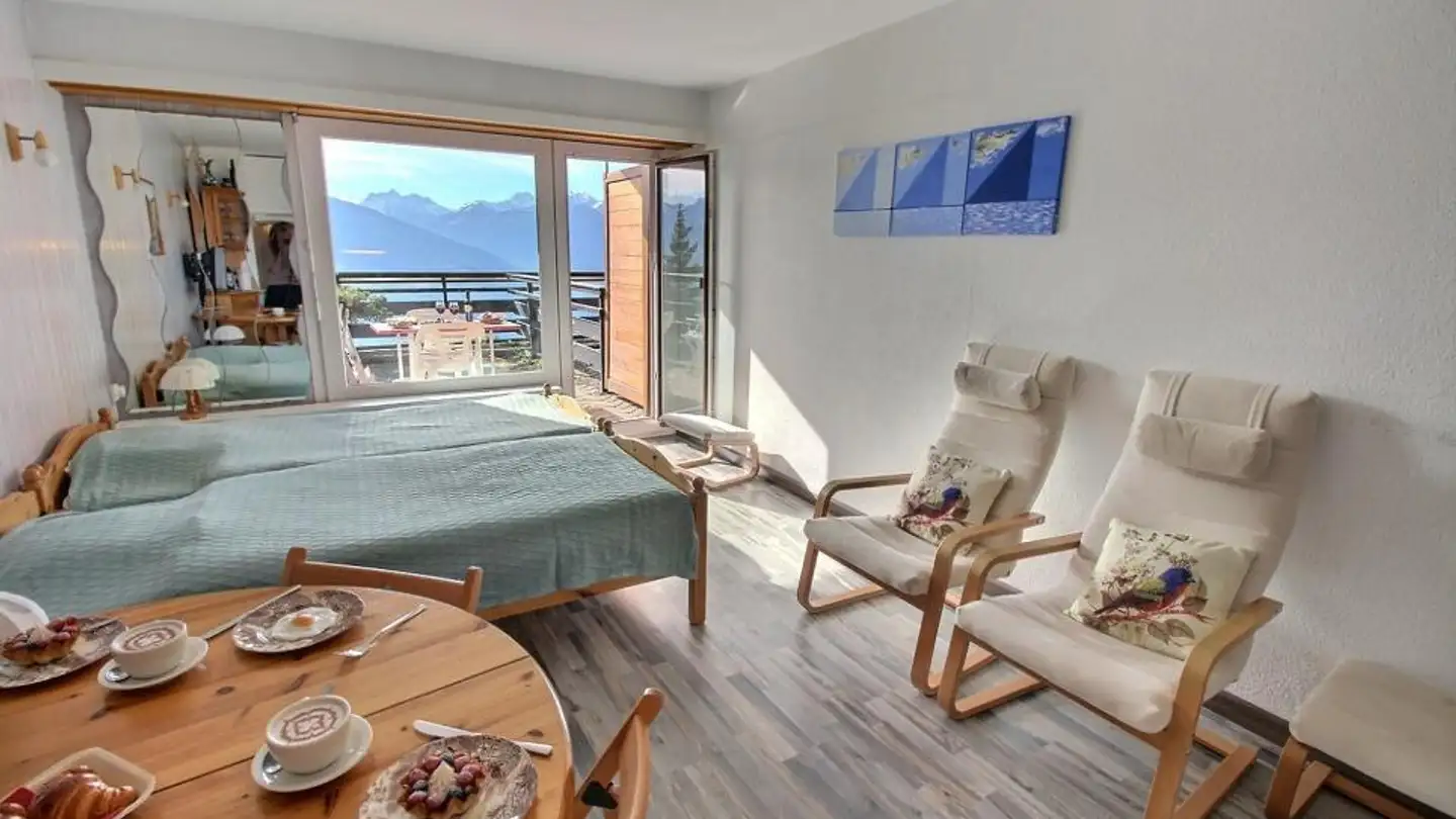 Studio in affitto - Place Du Village 4, 1972 Anzère - Photo 3