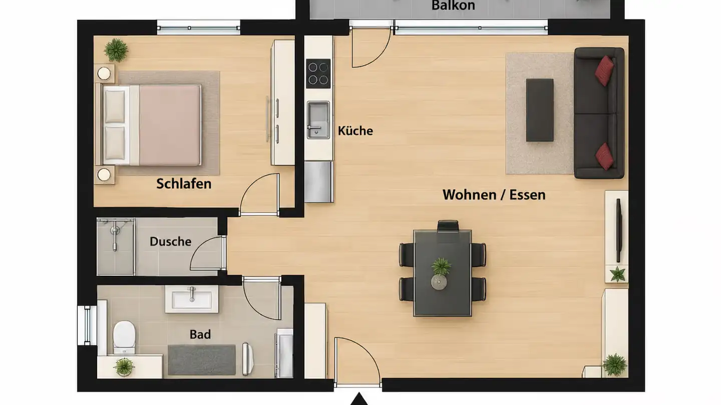 Appartement à louer - Weiernstrasse 6a, 8355 Aadorf - Photo 2