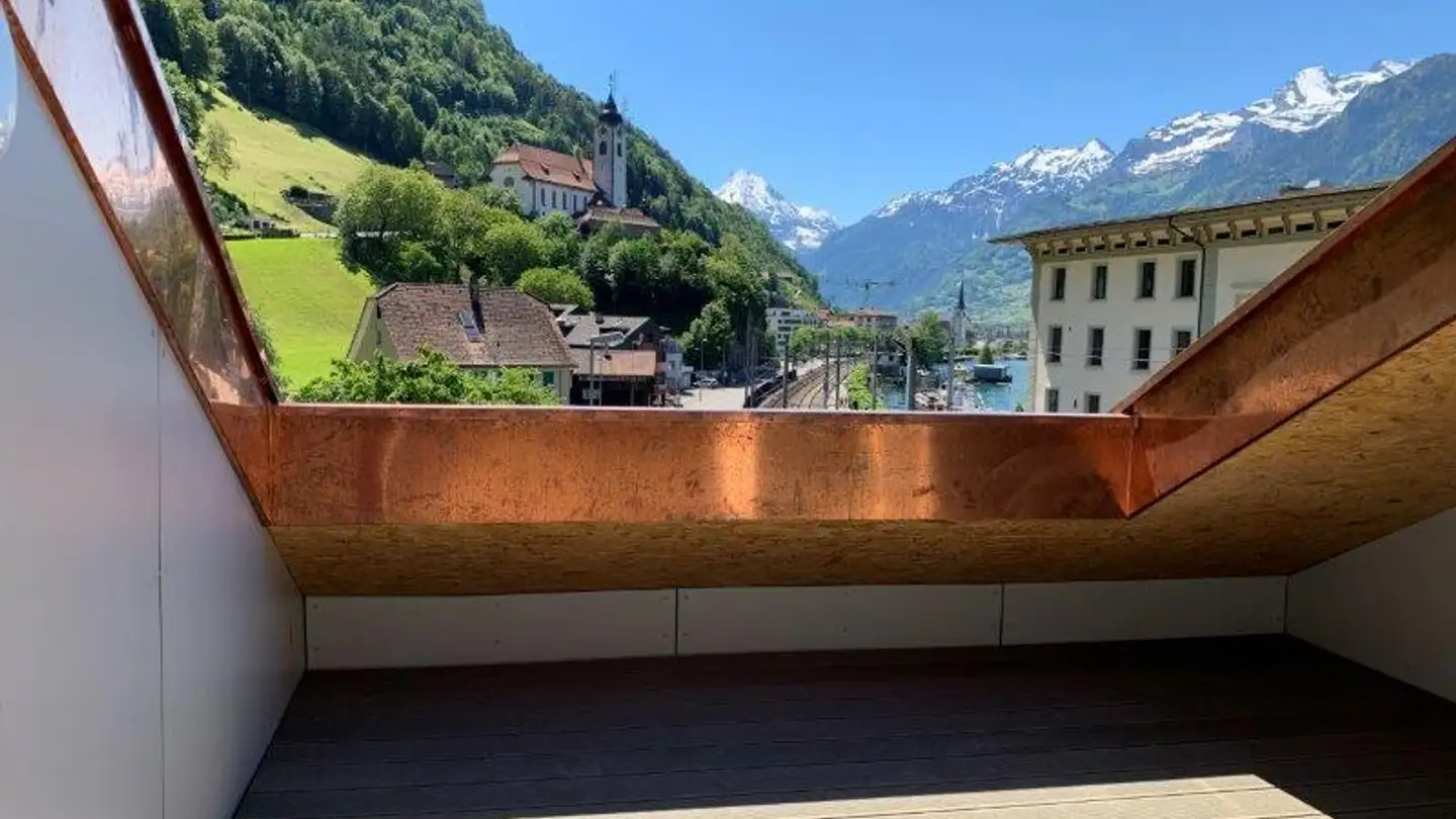 Attic flat for rent - Axenstrasse 50, 6454 Flüelen