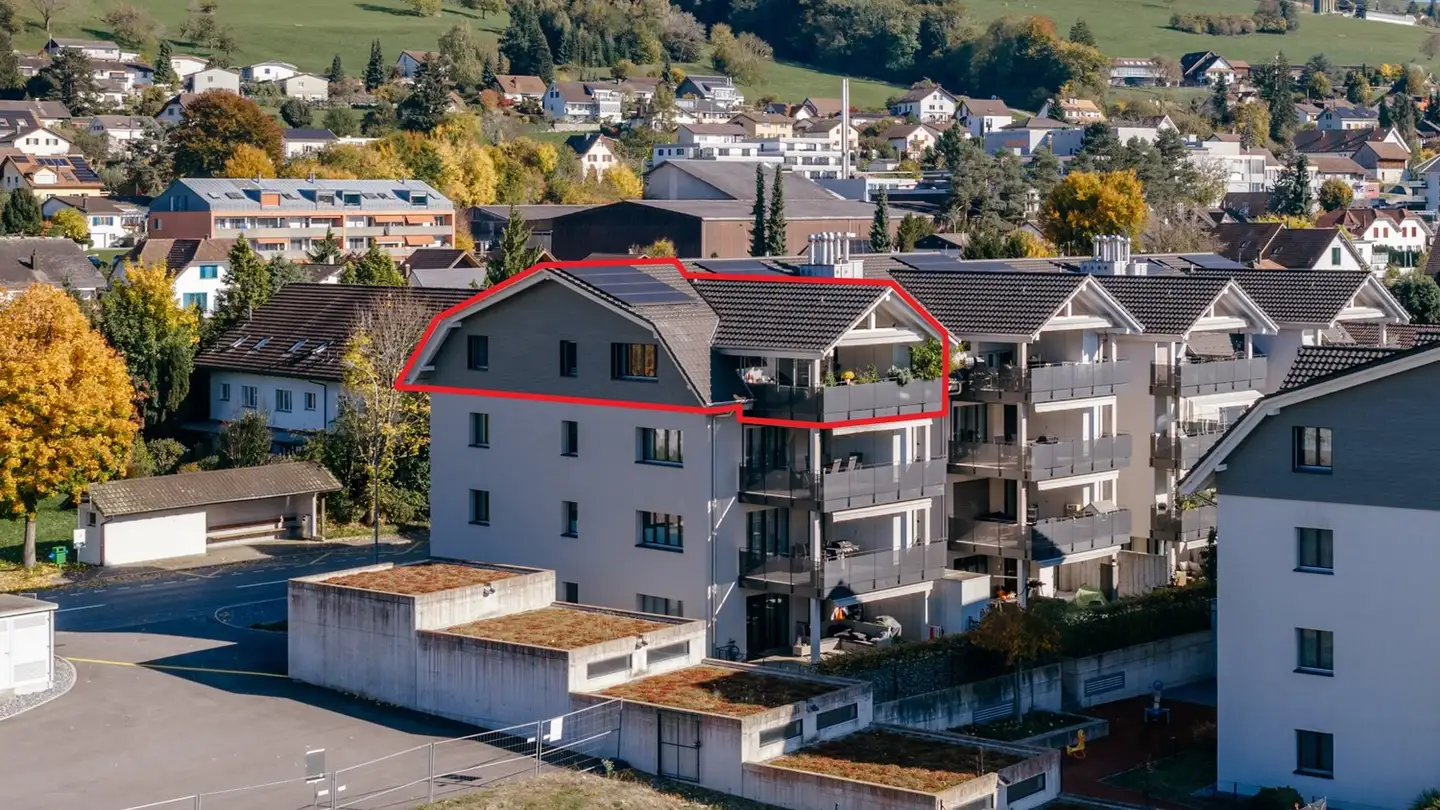 Attic flat for sale - Hauptstrasse 10, 5444 Künten