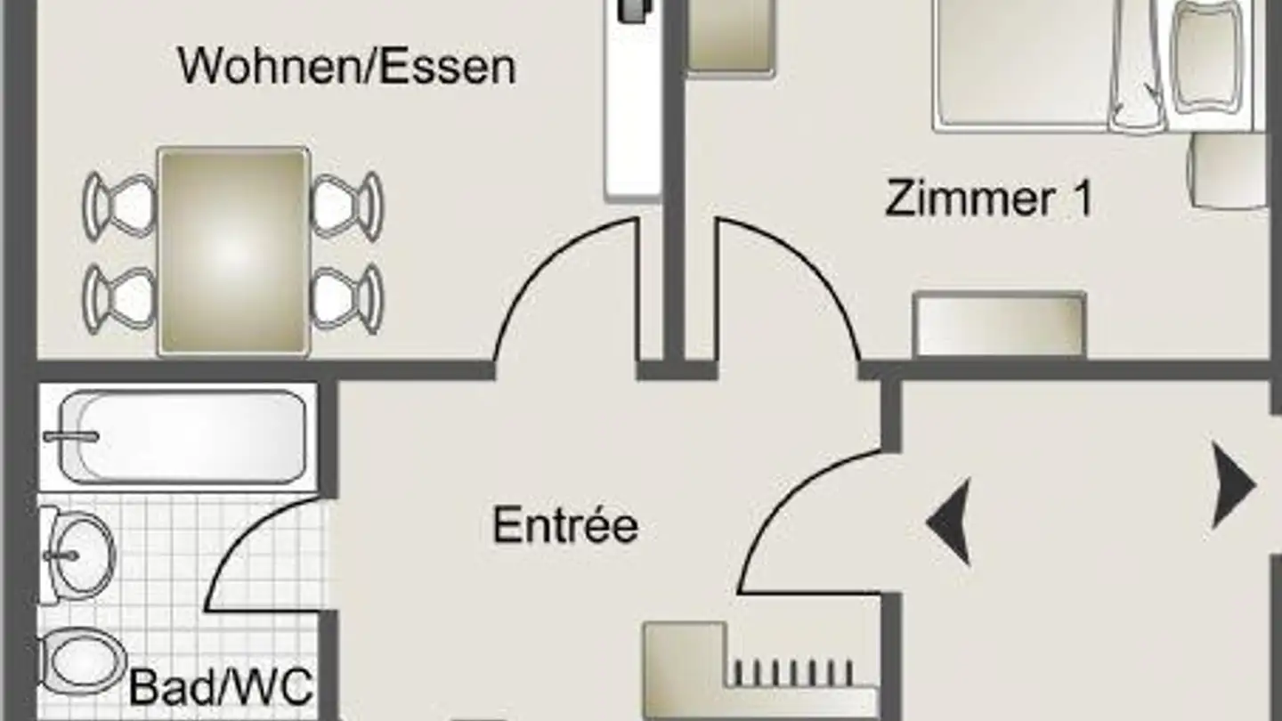 Apartment for rent - Liebeggerweg 3, 5502 Hunzenschwil - Photo 2