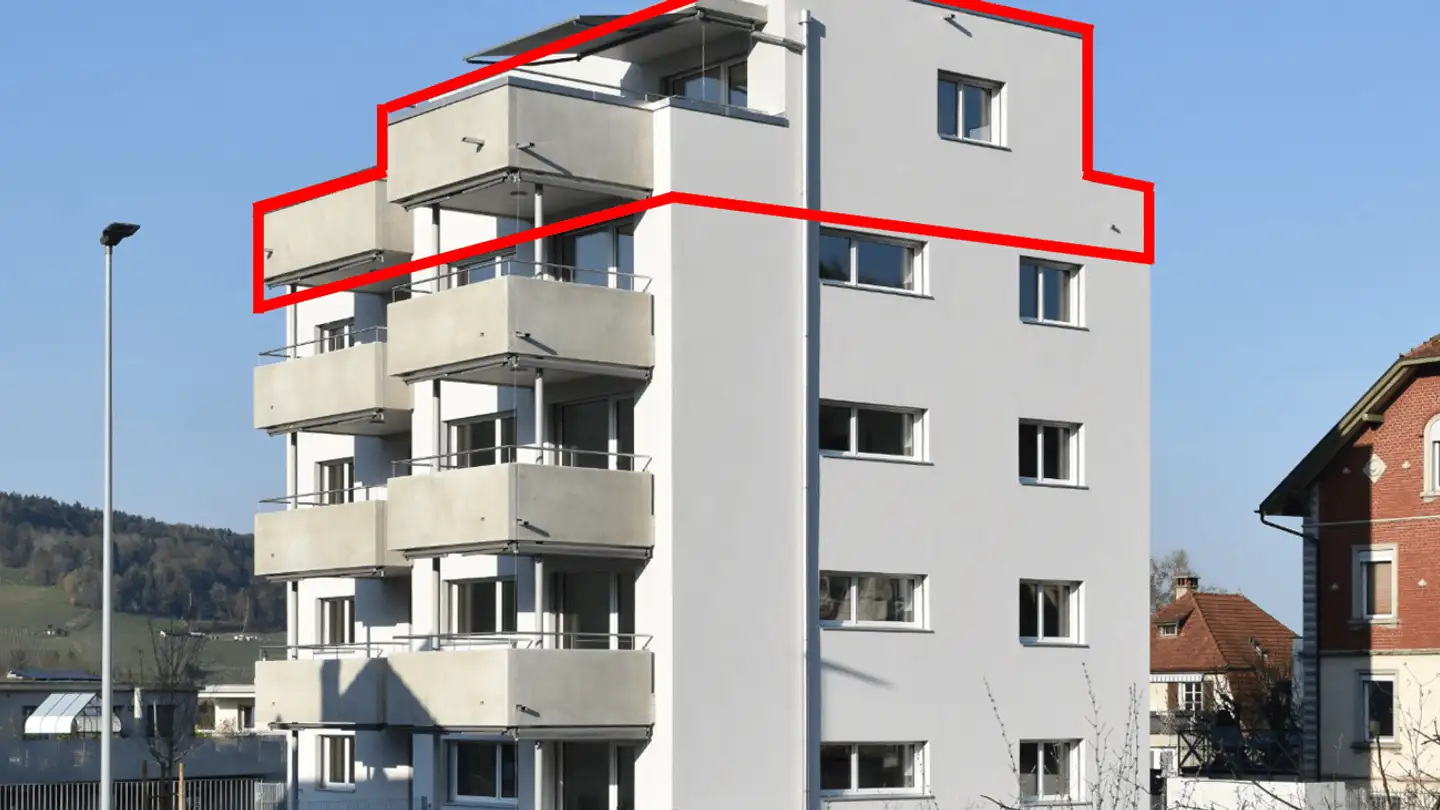 Penthouse mieten - Bahnhofstrasse 13, 8422 Pfungen