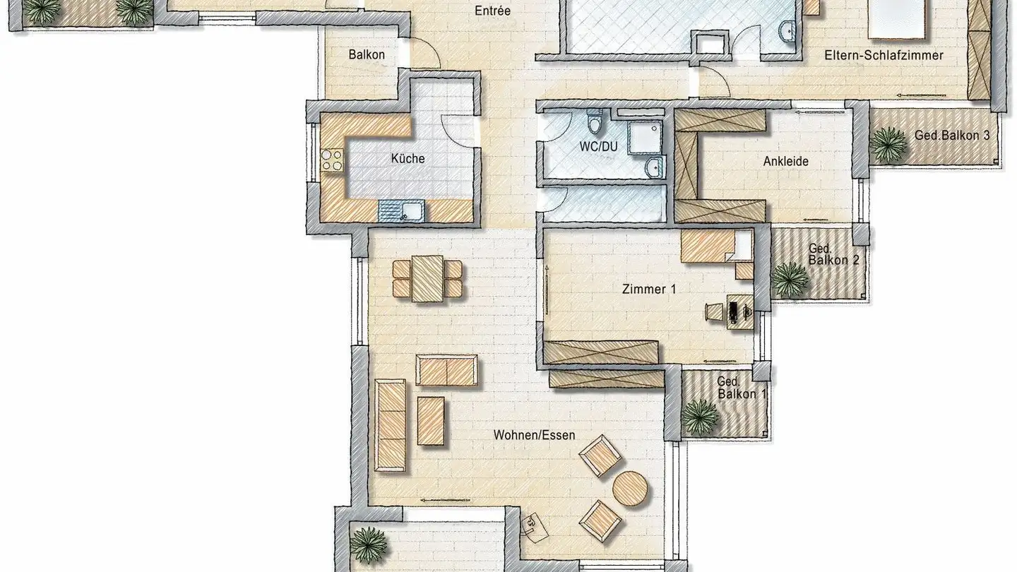 Appartement à vendre - Zürcherstrasse 67, 8640 Rapperswil SG