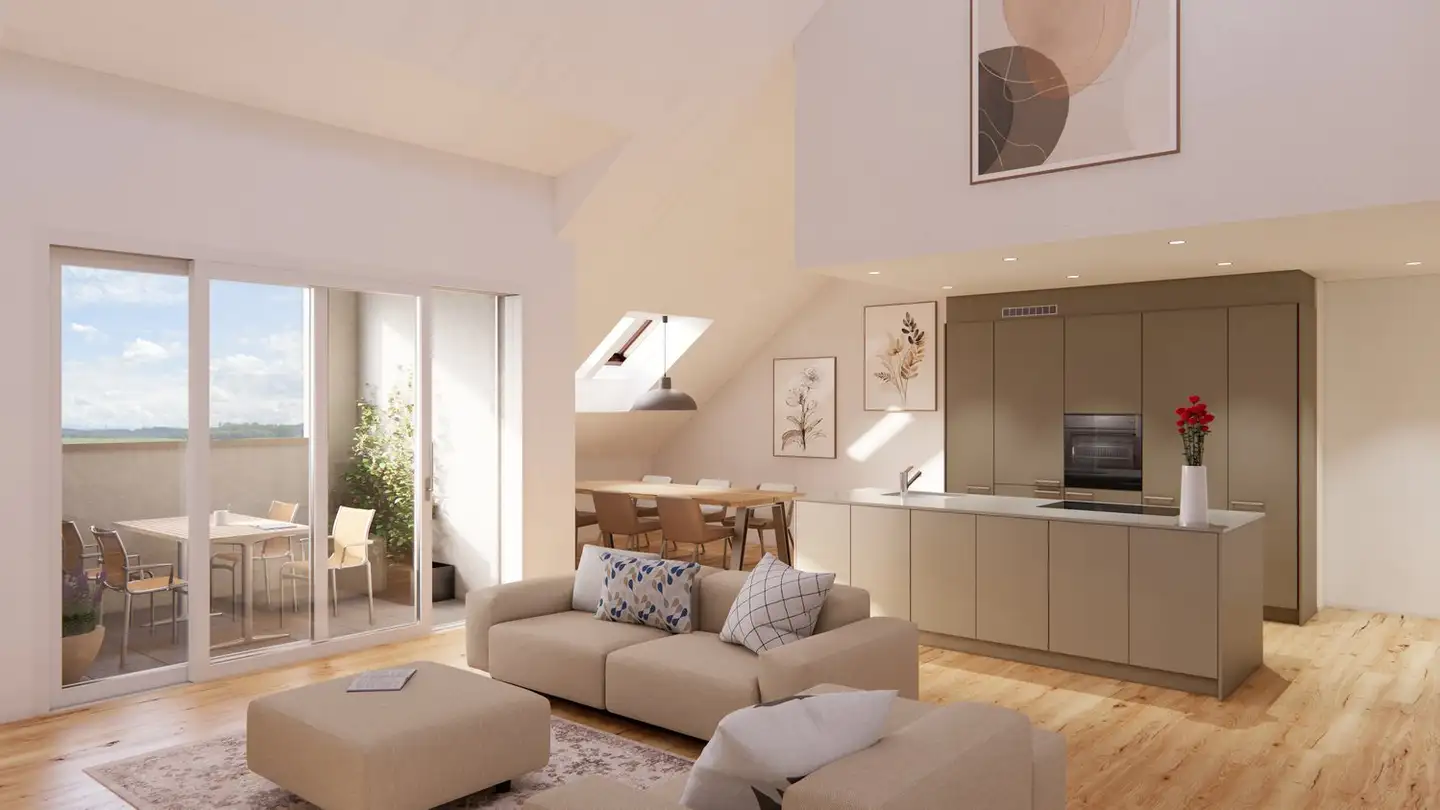 Attic flat for sale - Kreuzlingerstrasse 7, 8584 Opfershofen TG