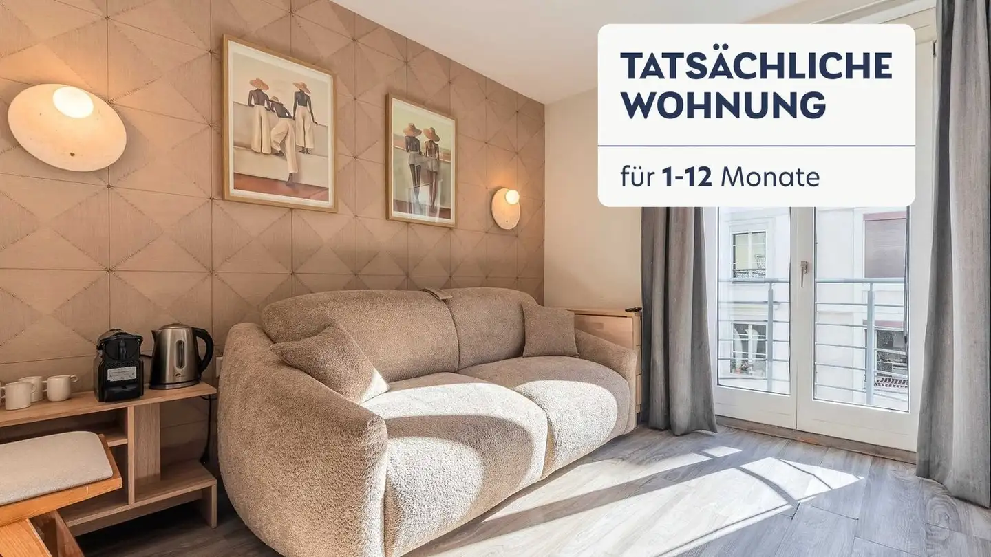 Appartement meublé à louer - Rue Sismondi 10, 1201 Genève