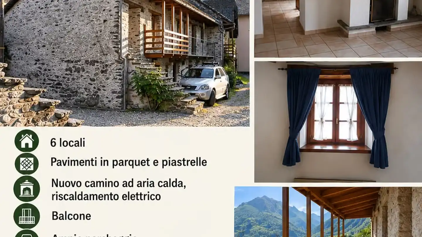 Single house for rent - Caraa De Neer 3, 6535 Roveredo GR