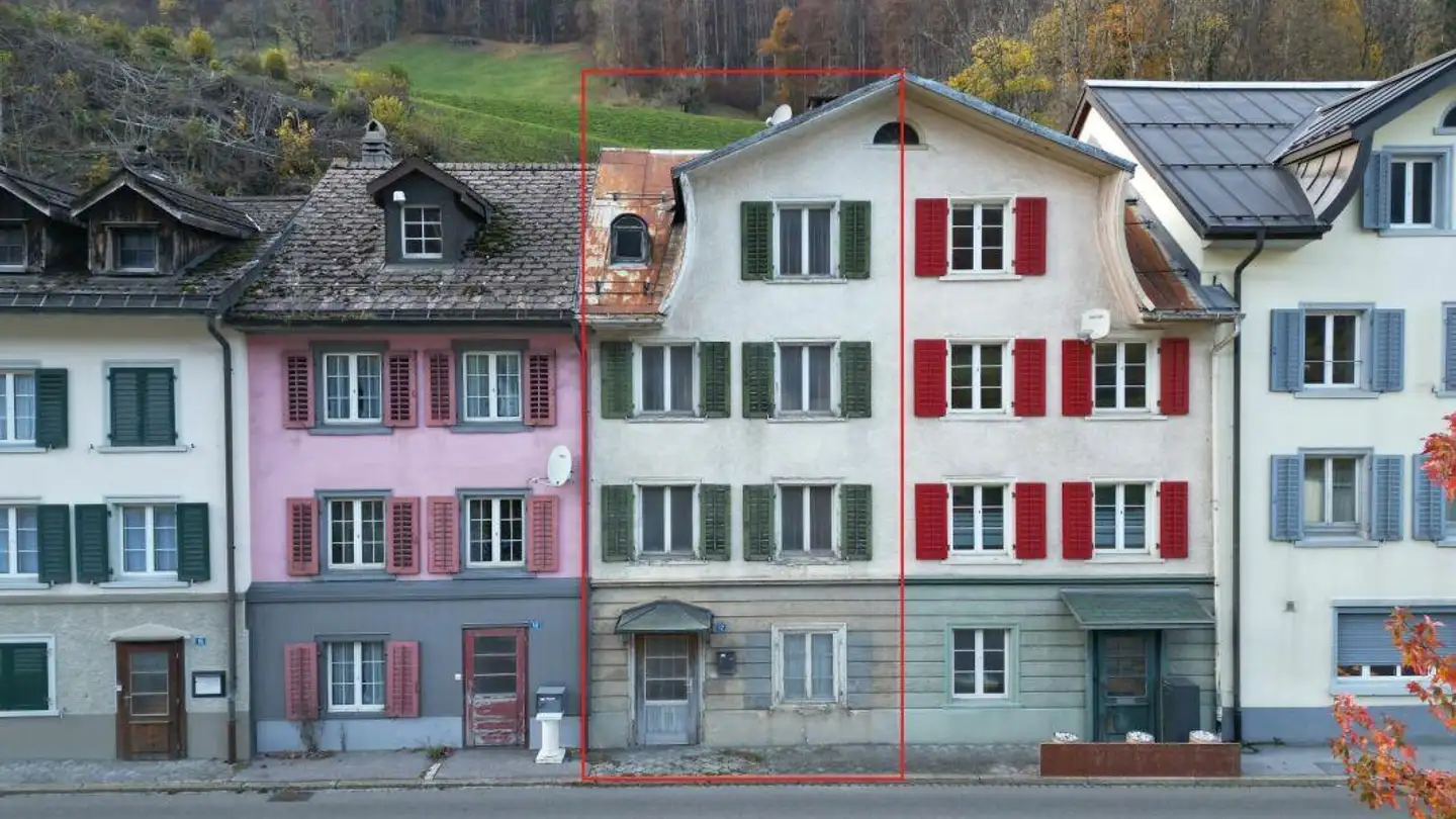 Maison en terrasse à vendre - Hauptstrasse 12, 8775 Luchsingen