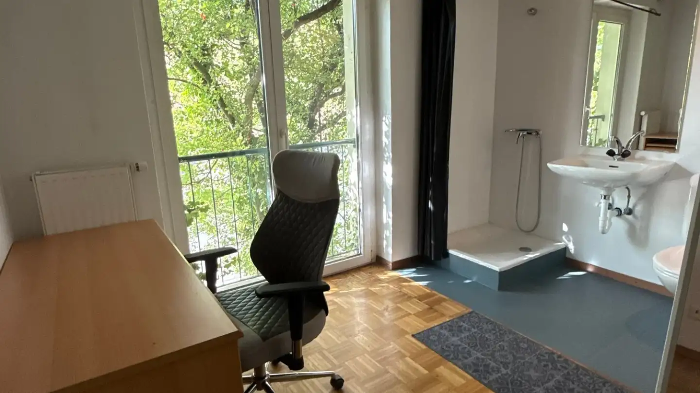 Single room for rent - Route des Gouttes-d'Or, 2000 Neuchâtel - Photo 2