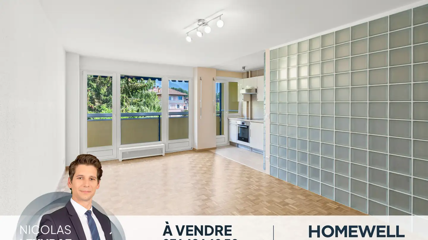 Studio for sale - 1800 Vevey