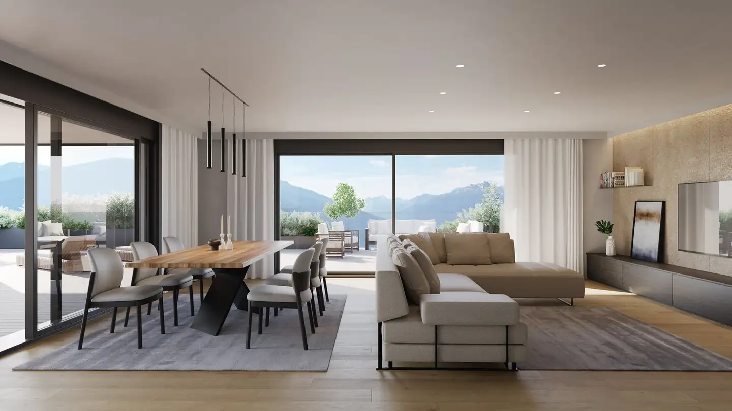 Penthouse for sale - Impasse Du Rhonett, 3966 Chalais - Photo 4