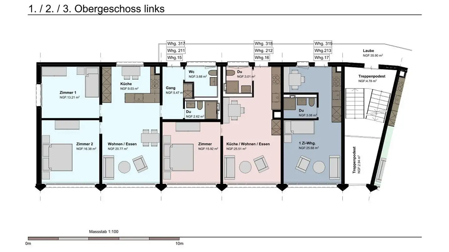Apartment for rent - Hinterm Bach 34, 7000 Chur