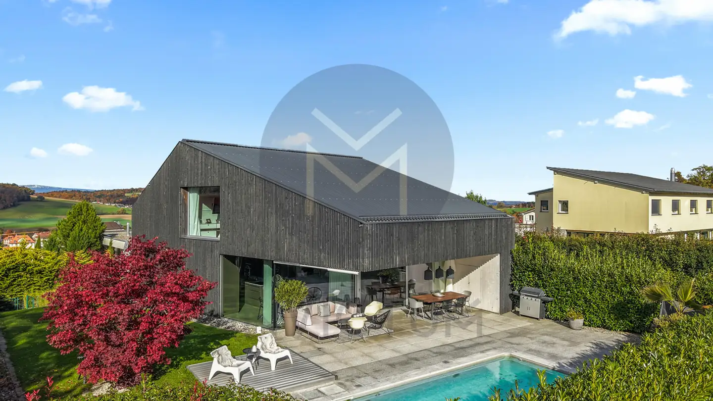 Villa à vendre - Route D'en-La, 1720 Corminboeuf