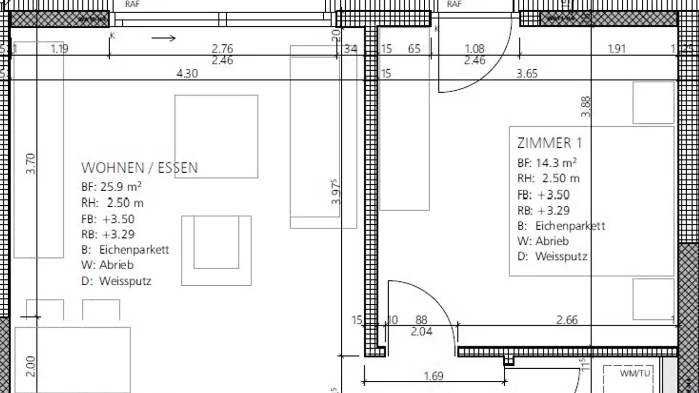 Appartamento in affitto - Stauseestrasse 21, 5314 Kleindöttingen