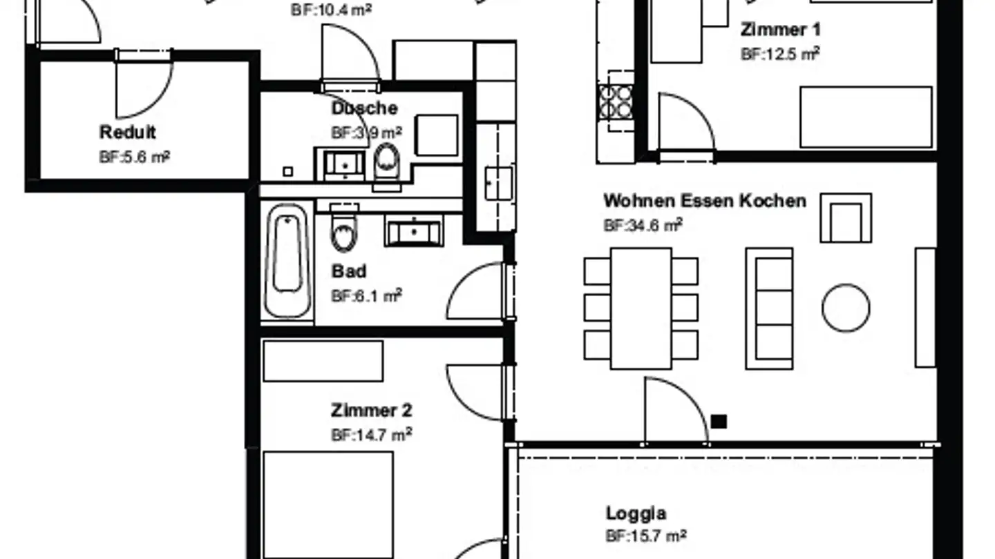 Appartamento in affitto - Bahnhofstrasse 46a, 5012 Schönenwerd - Foto 2
