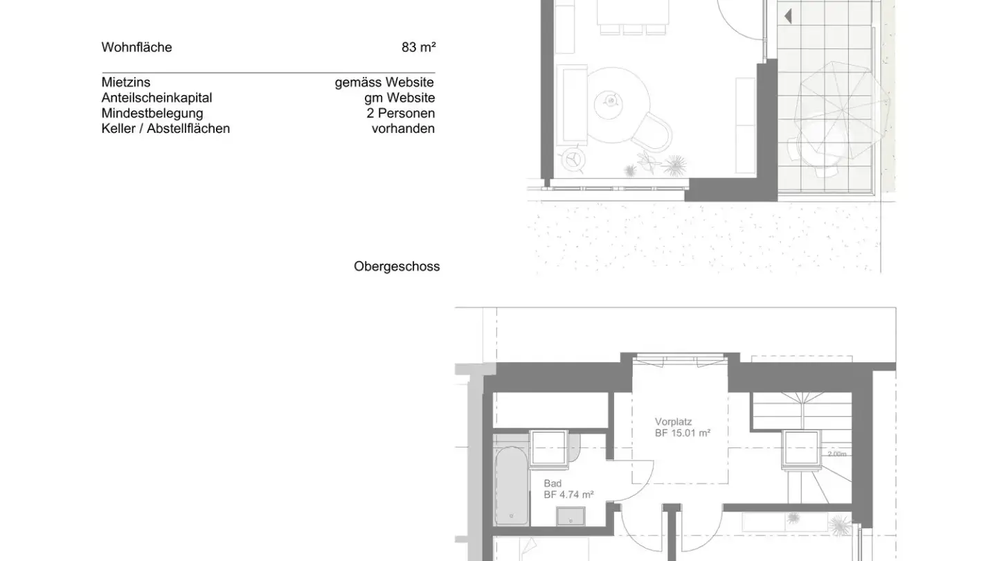 Wohnung mieten - Sichelenstrasse, 4302 Augst BL - Foto 4